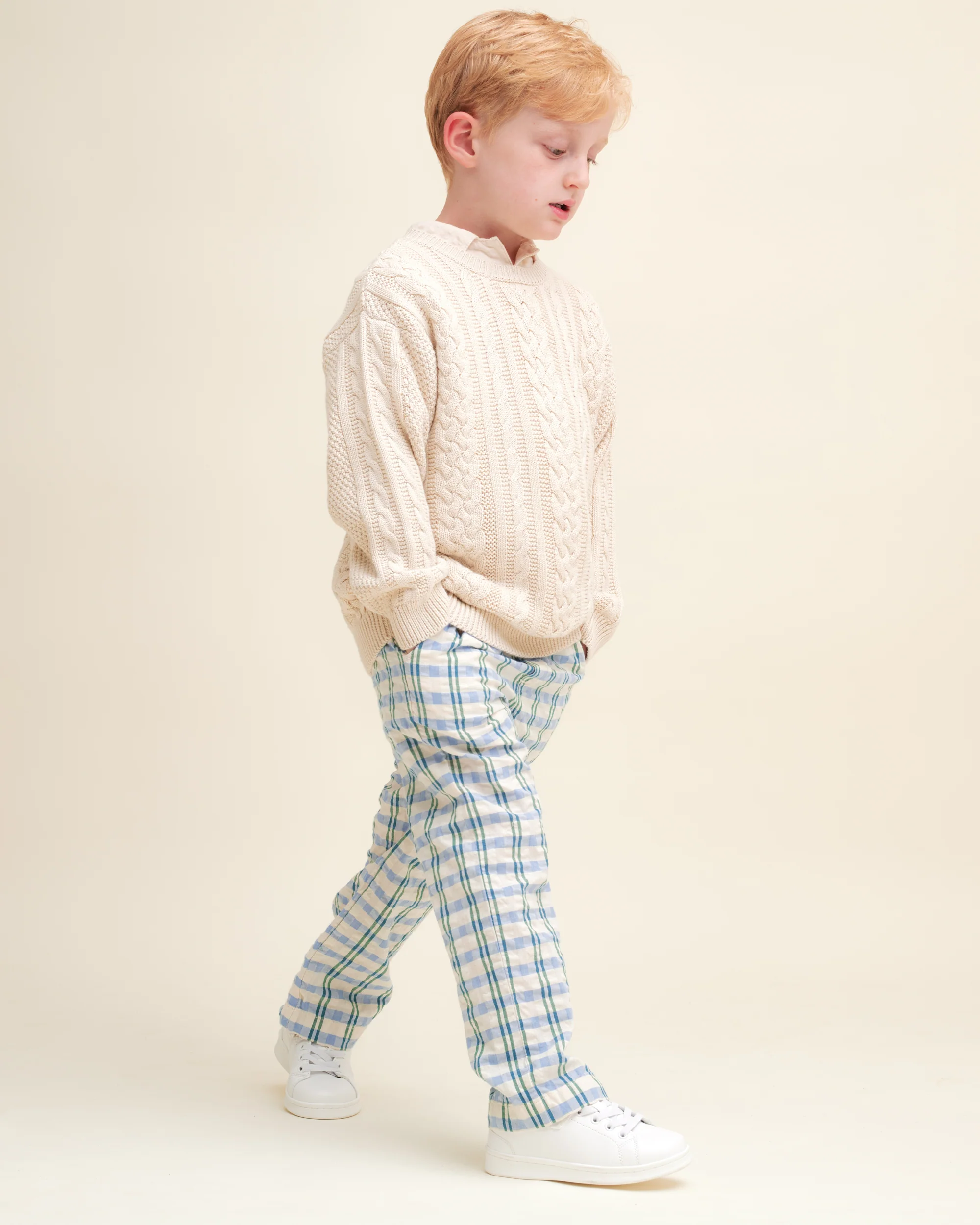 Knitted Cable Sweatshirt - Image 3